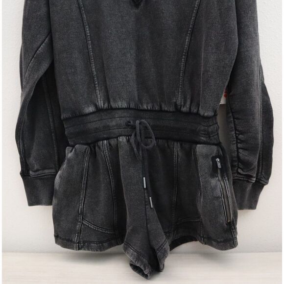 Free People Movement OB2023564 Women's Sz XS Black Intercept Romper - Picture 5 of 16